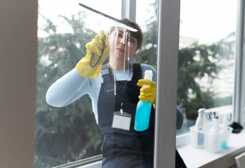 Nettoyage de vitres intérieures et extérieures à Rives de l'Yon